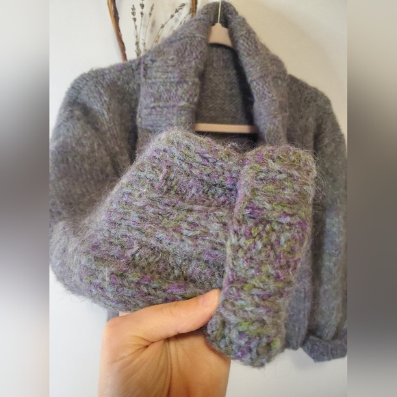 Handmade Multicolor Cardigan - Picture 2 of 11